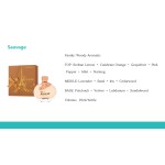LONKOOM This Lover Sauvage Perfume for Women 25ml, Woody Aromatic Long‑Lasting Eau De Parfum Spray